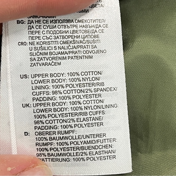 Adidas Neo Hooded Green Puffer - Picture 8 of 10